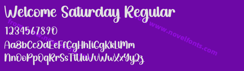 Welcome Saturday RegularPreview