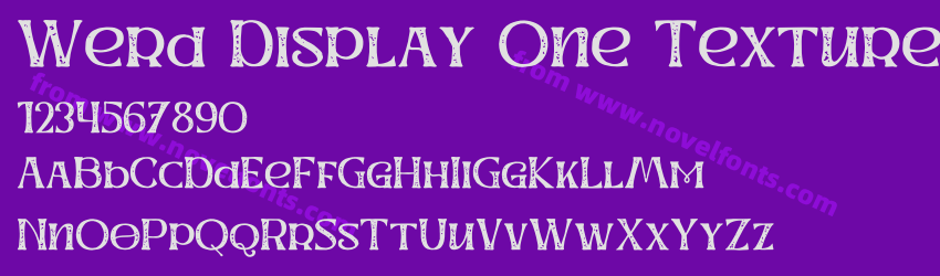 Werd Display One TexturePreview Werd Display One TexturePreview