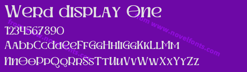Werd Display OnePreview Werd Display OnePreview