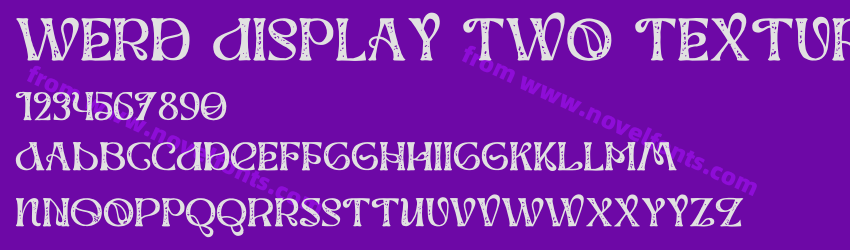 Werd Display Two TexturePreview Werd Display Two TexturePreview