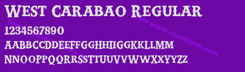 West Carabao RegularPreview West Carabao RegularPreview