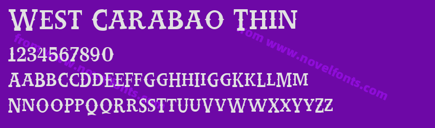 West Carabao ThinPreview West Carabao ThinPreview