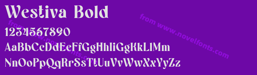 Westiva BoldPreview Westiva BoldPreview