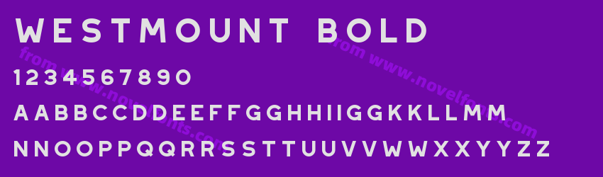 Westmount BoldPreview