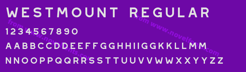 Westmount RegularPreview Westmount RegularPreview