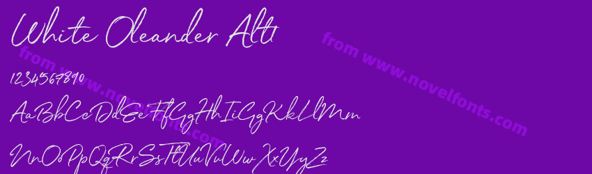White Oleander Alt1Preview White Oleander Alt1Preview