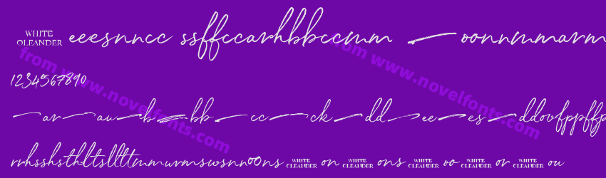 White Oleander ExtrasPreview White Oleander ExtrasPreview