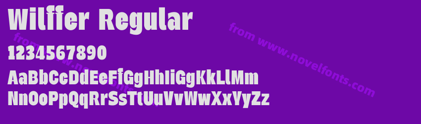 Wilffer RegularPreview Wilffer RegularPreview
