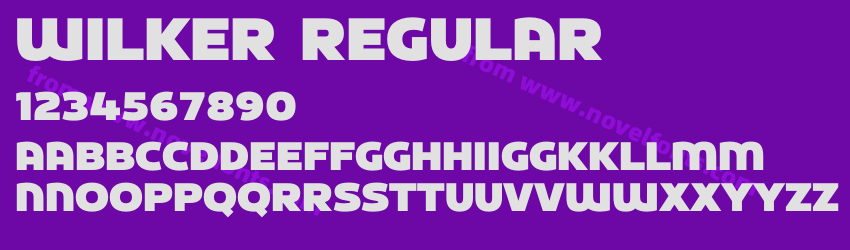 Wilker RegularPreview Wilker RegularPreview