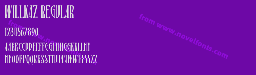 Willkaz RegularPreview Willkaz RegularPreview