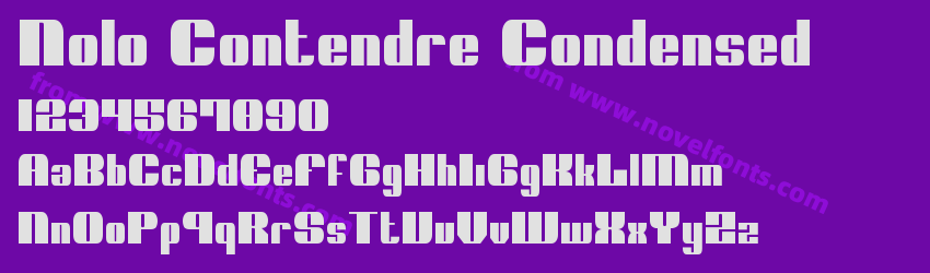 Nolo Contendre CondensedPreview