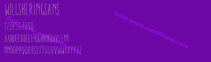 WillsheringsansPreview WillsheringsansPreview