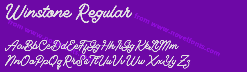 Winstone RegularPreview Winstone RegularPreview