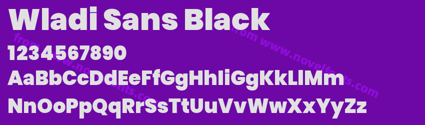 Wladi Sans BlackPreview Wladi Sans BlackPreview
