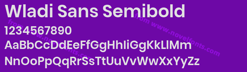 Wladi Sans SemiboldPreview Wladi Sans SemiboldPreview