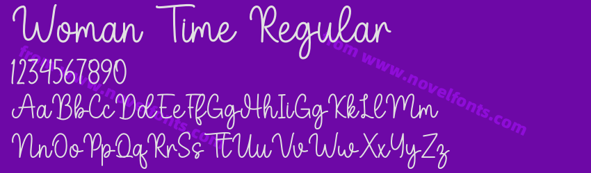 Woman Time RegularPreview Woman Time RegularPreview