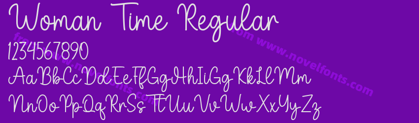 Woman Time RegularPreview Woman Time RegularPreview