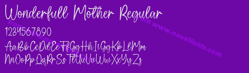 Wonderfull Mother RegularPreview Wonderfull Mother RegularPreview