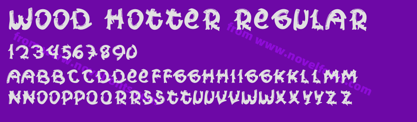 Wood Hotter RegularPreview Wood Hotter RegularPreview