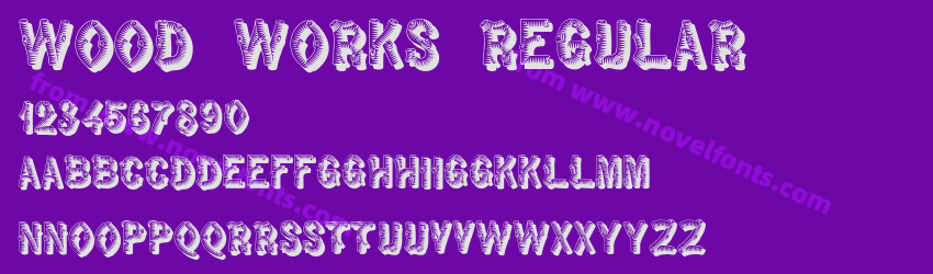 Wood Works RegularPreview Wood Works RegularPreview