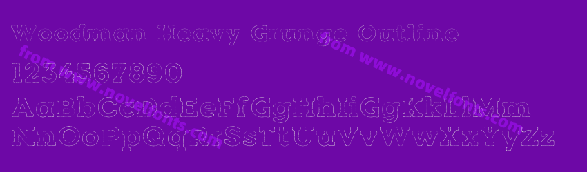 Woodman Heavy Grunge OutlinePreview Woodman Heavy Grunge OutlinePreview