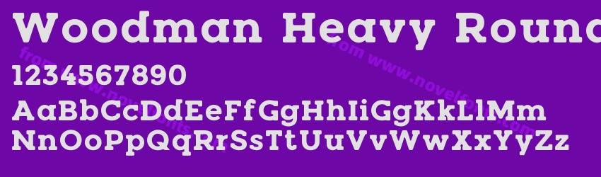 Woodman Heavy RoundedPreview Woodman Heavy RoundedPreview