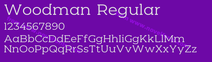 Woodman RegularPreview Woodman RegularPreview
