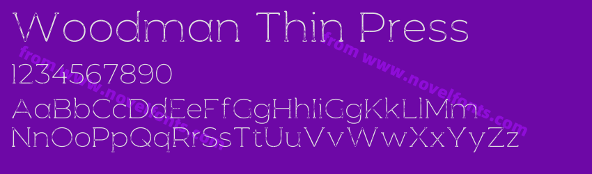 Woodman Thin PressPreview Woodman Thin PressPreview
