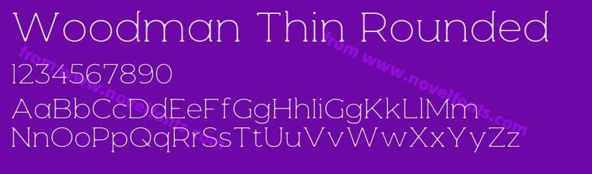 Woodman Thin RoundedPreview Woodman Thin RoundedPreview