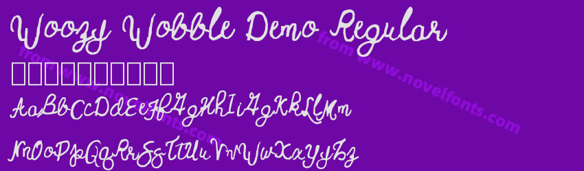 Woozy Wobble Demo RegularPreview Woozy Wobble Demo RegularPreview
