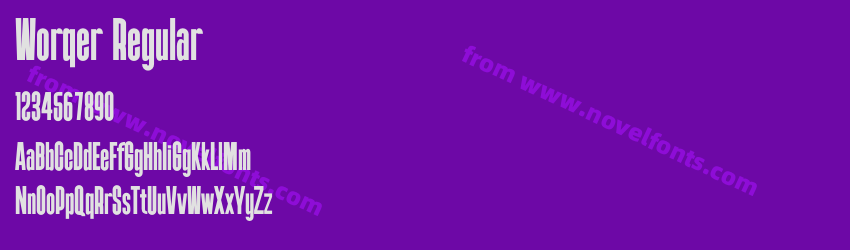 Worqer RegularPreview Worqer RegularPreview