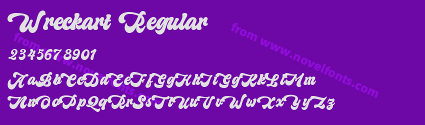 Wreckart RegularPreview Wreckart RegularPreview