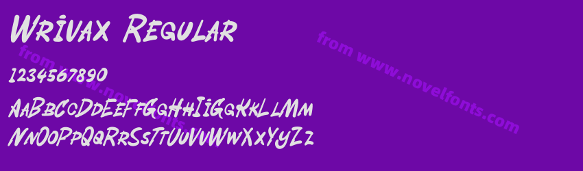 Wrivax RegularPreview Wrivax RegularPreview