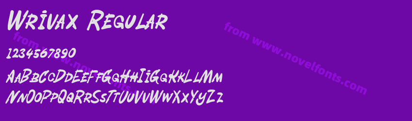 Wrivax RegularPreview Wrivax RegularPreview