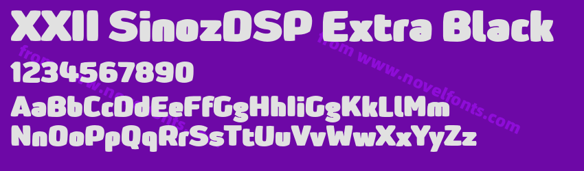 XXII SinozDSP Extra BlackPreview