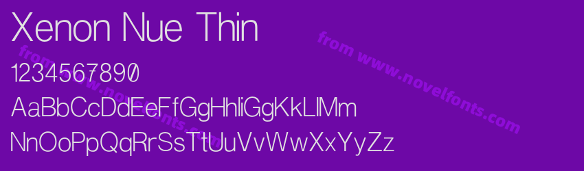 Xenon Nue ThinPreview Xenon Nue ThinPreview