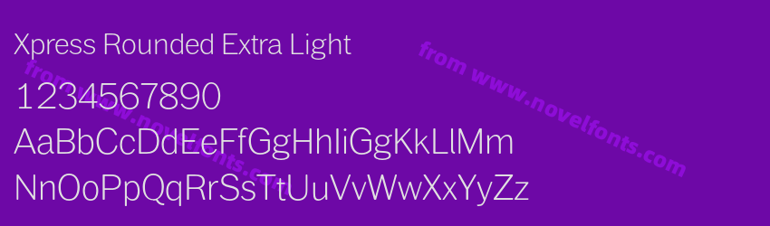 Xpress Rounded Extra LightPreview