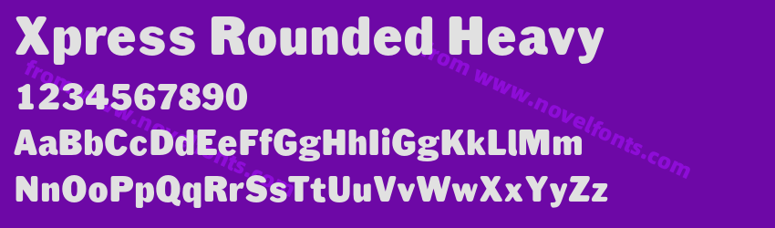 Xpress Rounded HeavyPreview Xpress Rounded HeavyPreview