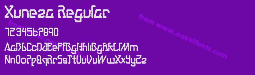 Xuneza RegularPreview Xuneza RegularPreview