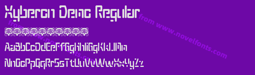 Xyberon Demo RegularPreview Xyberon Demo RegularPreview