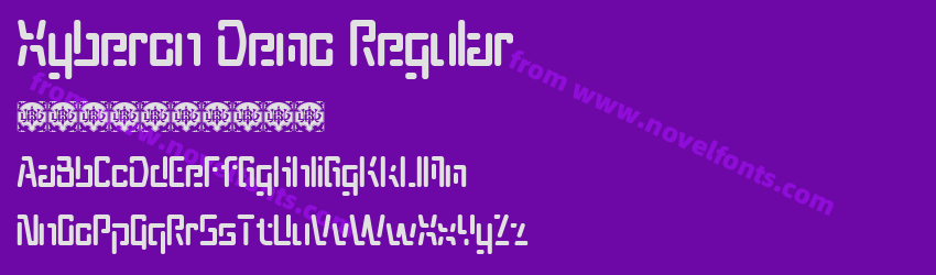 Xyberon Demo RegularPreview Xyberon Demo RegularPreview