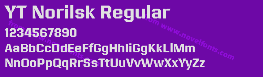 YT Norilsk RegularPreview YT Norilsk RegularPreview