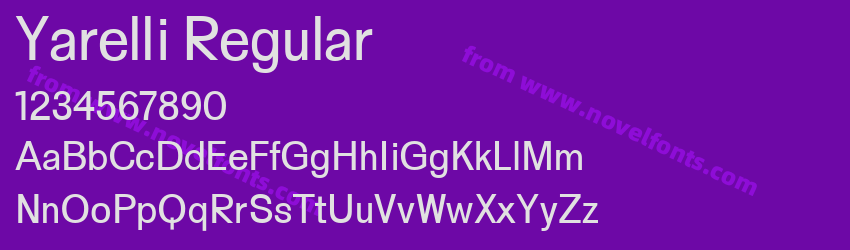 Yarelli RegularPreview Yarelli RegularPreview