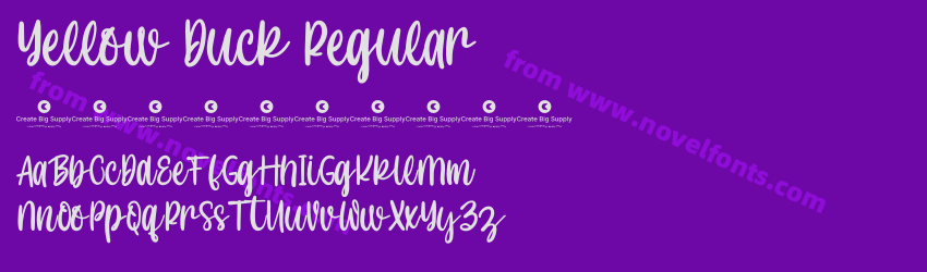 Yellow Duck RegularPreview Yellow Duck RegularPreview