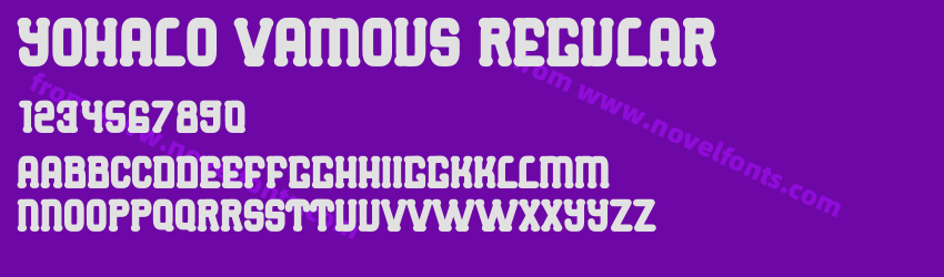 Yohalo Vamous RegularPreview Yohalo Vamous RegularPreview