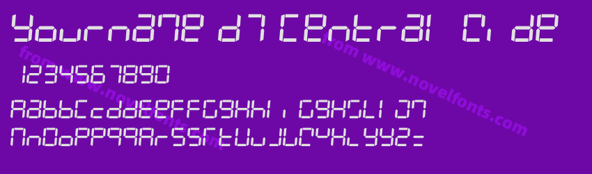 Yourname D7 Central WidePreview Yourname D7 Central WidePreview