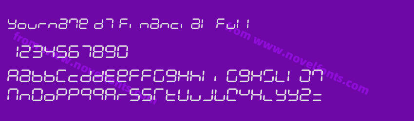 Yourname D7 Financial FullPreview Yourname D7 Financial FullPreview