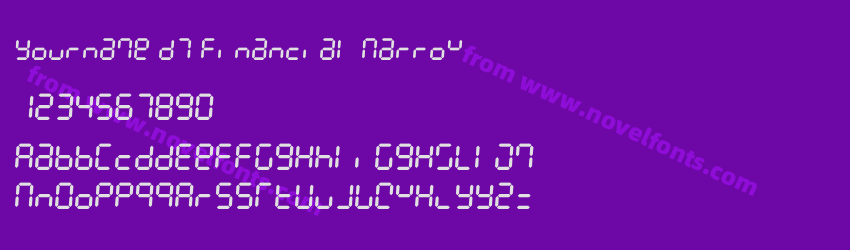 Yourname D7 Financial NarrowPreview Yourname D7 Financial NarrowPreview
