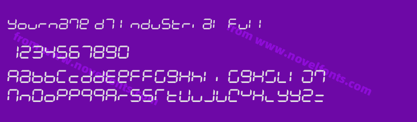 Yourname D7 Industrial FullPreview Yourname D7 Industrial FullPreview
