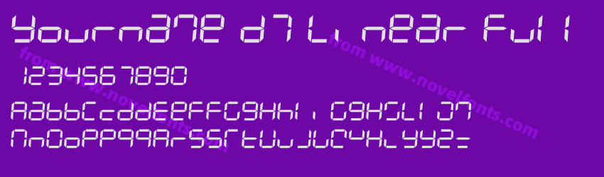 Yourname D7 Linear FullPreview Yourname D7 Linear FullPreview